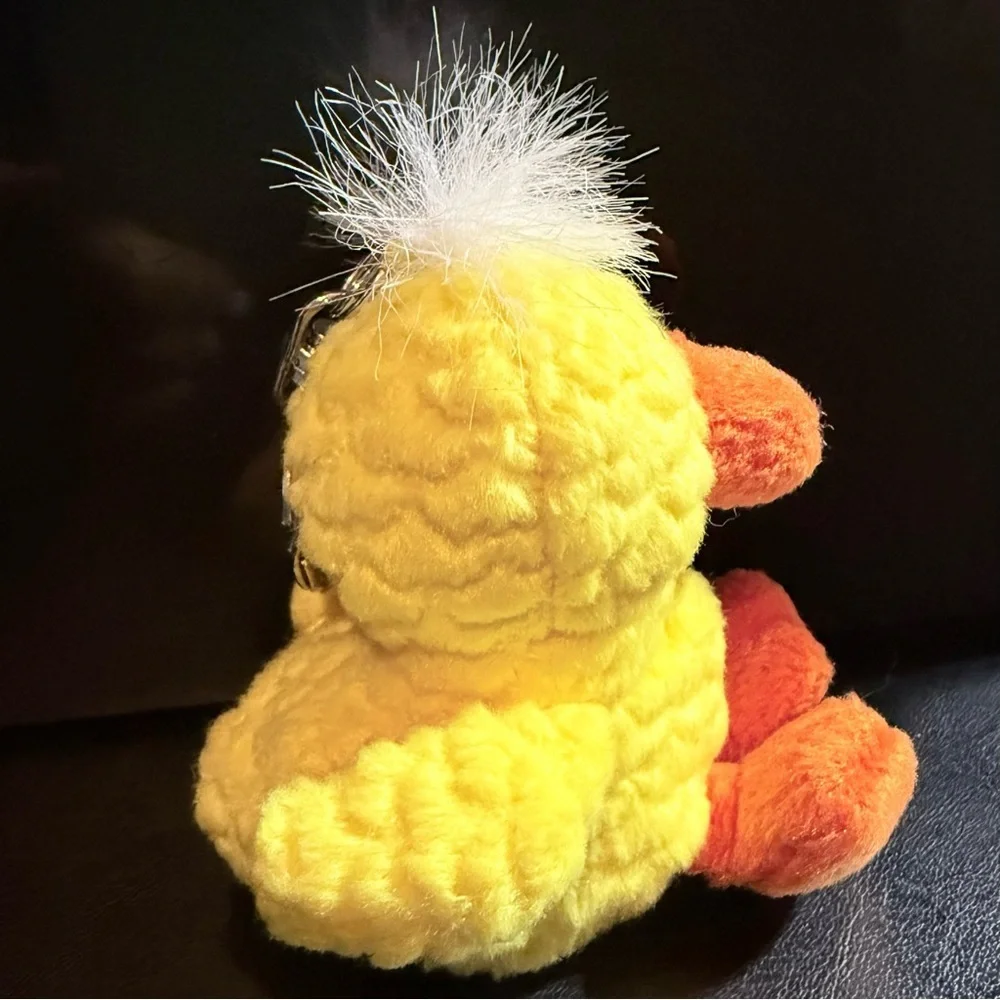 Vintage Avon Paddles the Duck Plush Keychain Full O' Beans millennium collection